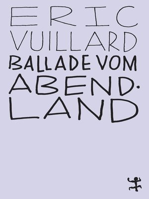 cover image of Ballade vom Abendland